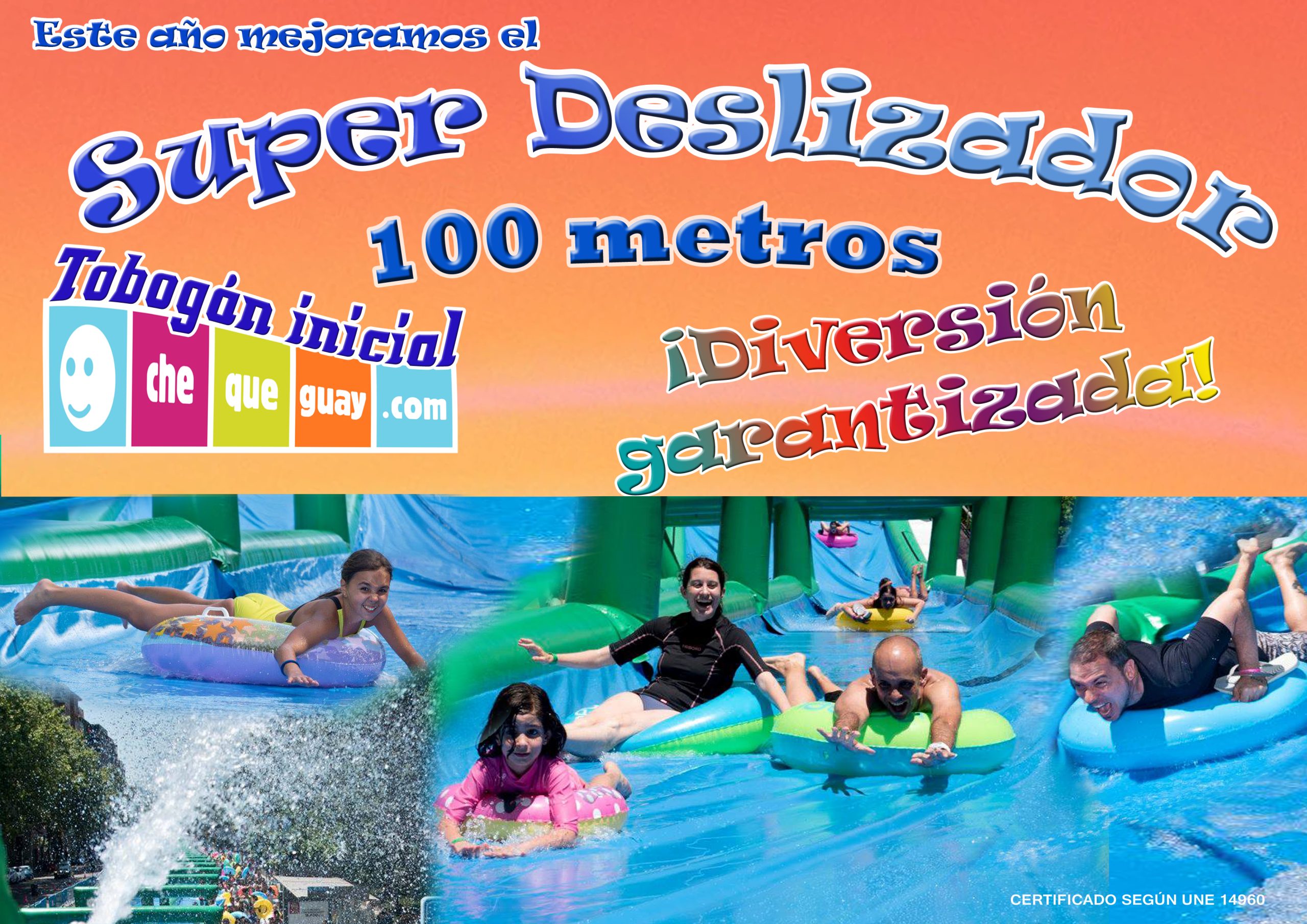 Super Deslizador Tobogán urbano Super Tobogán Deslizador - Imagen 1