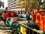 Futbolin humano Castillo Hinchable Valencia