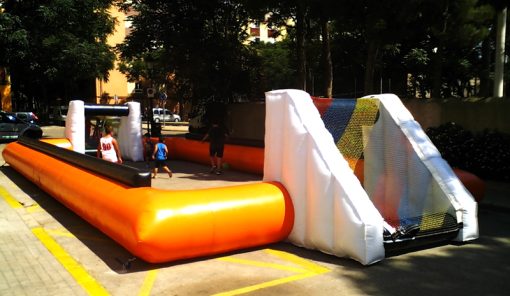 Futbolin humano Castillo Hinchable Valencia
