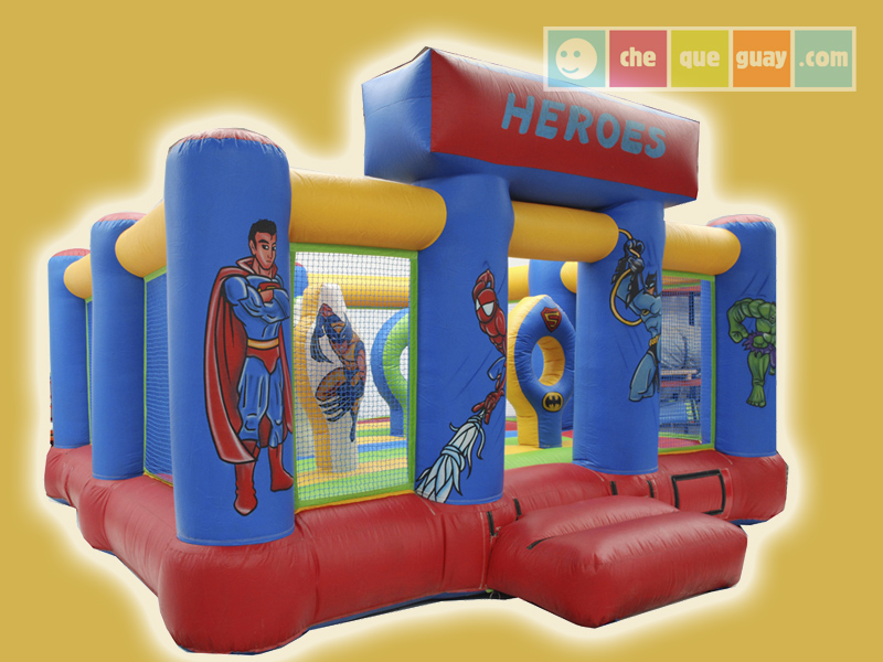 heroes-5x5 Castillos Hinchables Valencia Castillo Heroes 5x5 - Imagen 1