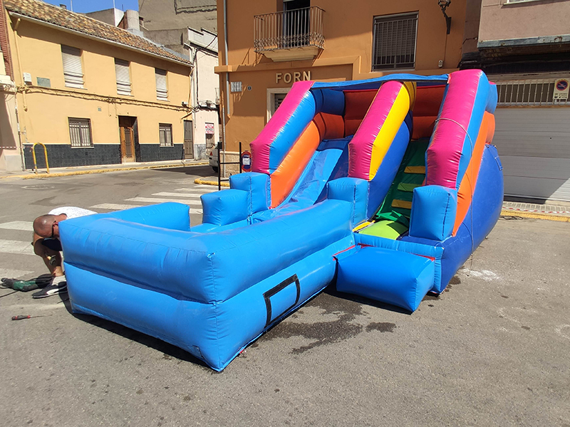 Tobogan acuatico Disney 3x3 Castillos Hinchables Valencia