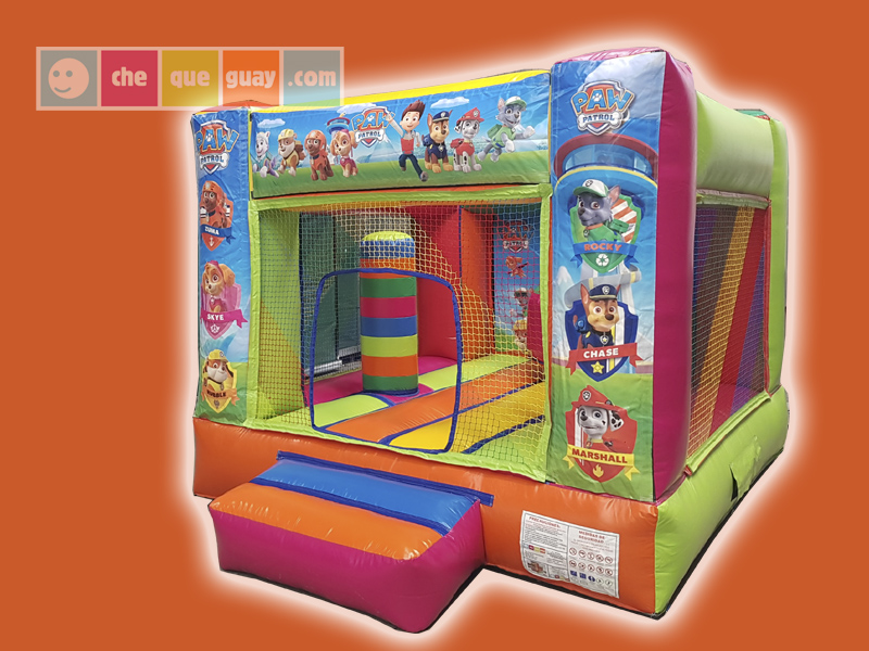 Basico 23 3x3 Patrulla canina Castillos Hinchables Valencia Castillo 3x3 Patrulla Canina - Imagen 1