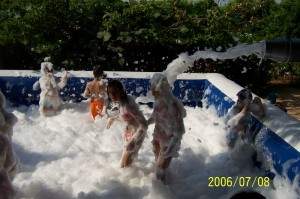 Fiesta de la espuma